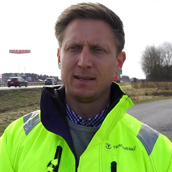 Filip Lindström, projektledare på Trafikverket.