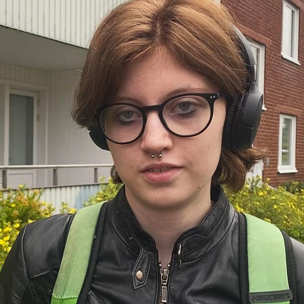 Grannen Robyn hörde skottlossningen i centrala Kungsbacka.