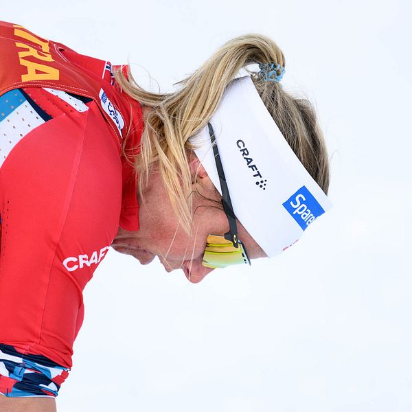 Astrid Öyre Slind har varit utslagen sedan hon bröt Tour de Ski.
