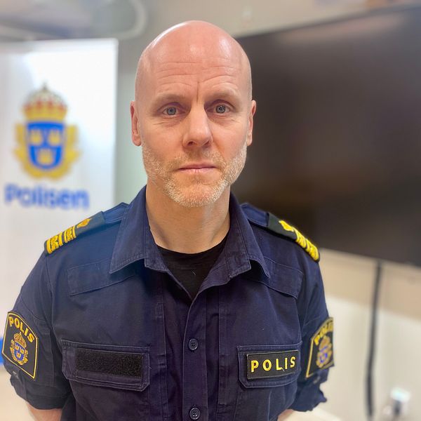 Kristoffer Axell, chef i lokalpolisområde Södra Vätterbygden