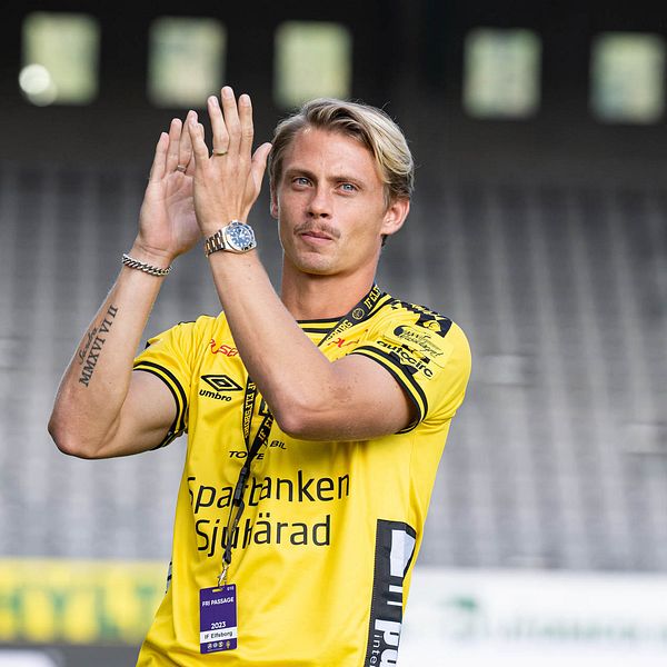 Elfsborgs hemvändare Simon Hedlund fokuserar enbart på matchen mot Degerfors.