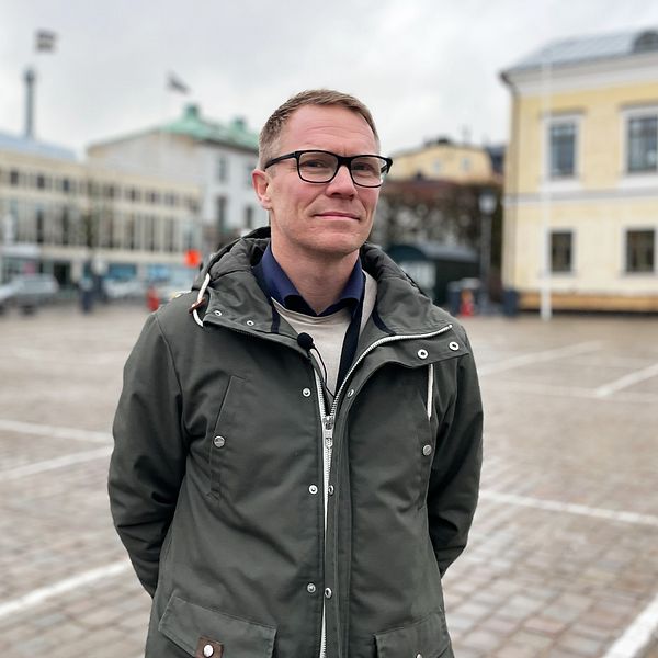 Marcus Holmqvist, säkerhetschef på Växjö kommun