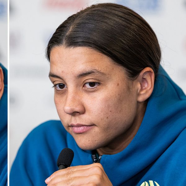 Tony Gustavsson och Sam Kerr