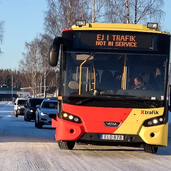 Bussar i Sandviken