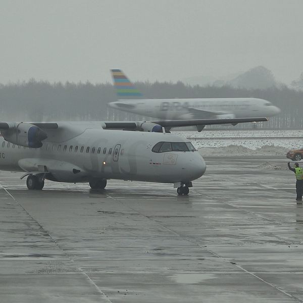 SAS- och Braathensplan på Malmö Airport