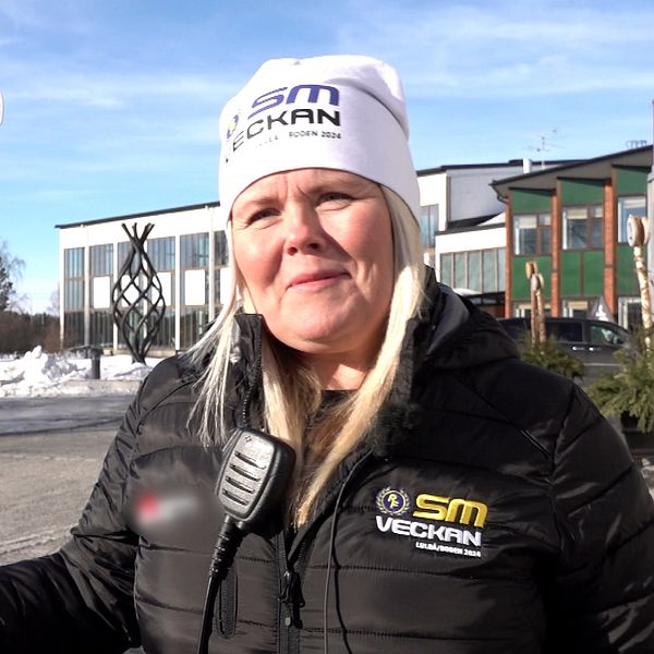 Sandra Ottosson, projektledare för SM-veckan