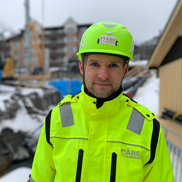 Byggplats i Åre, kommunchef
