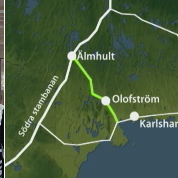 sydostlänken, Älmhult, Blekinge, Kronoberg