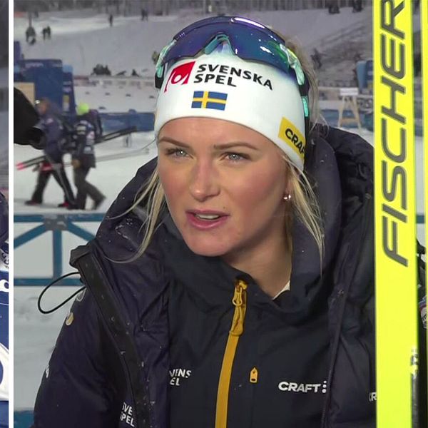 Anders Svanebo och Frida Karlsson.
