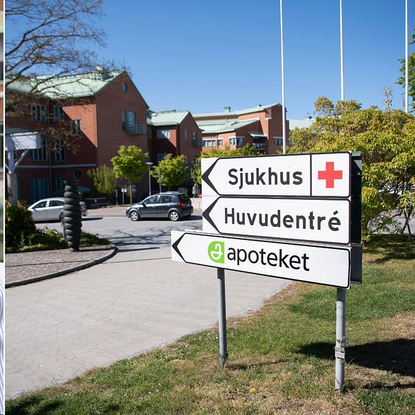 porträtt samt exteriör sjukhus