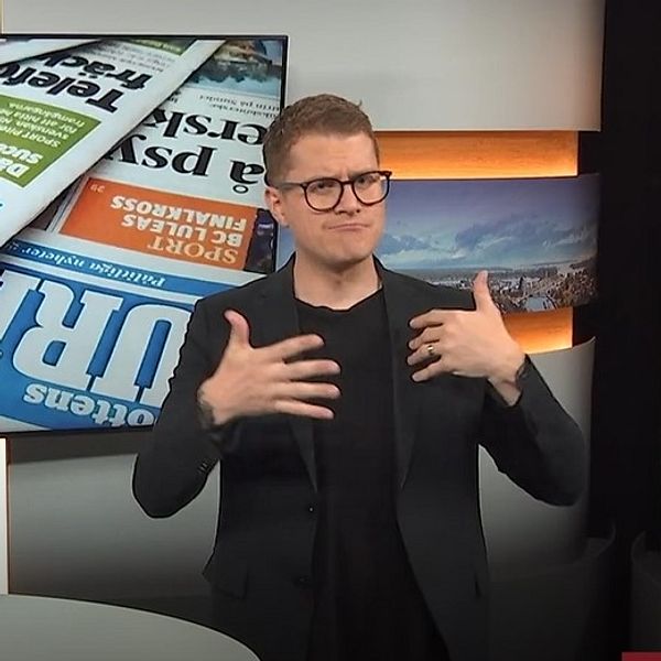 tidningar och programledare