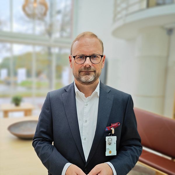 Johan Rosenqvist är hälso- och sjukvårdsdirektör i Region Kalmar län