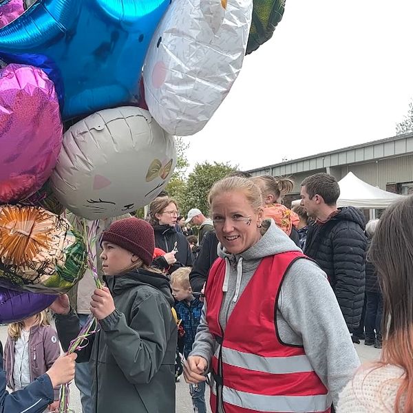 Balongförsäljning på Rönnbydagen