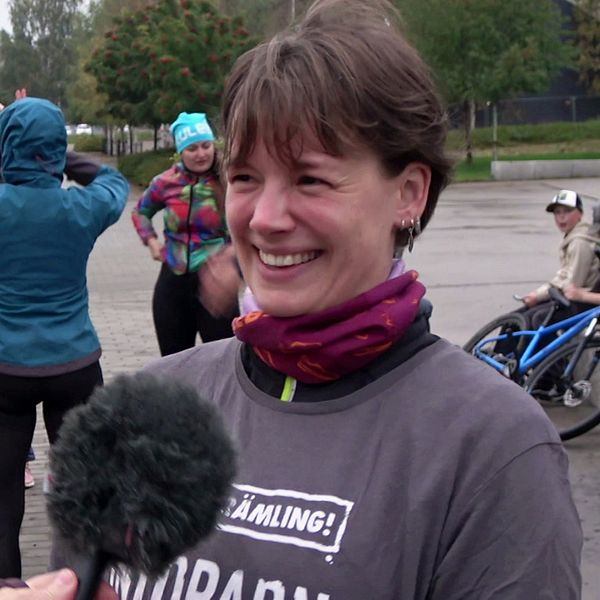 Annica Löfling, koordinator i Norrbotten på föreningen Hej främling.