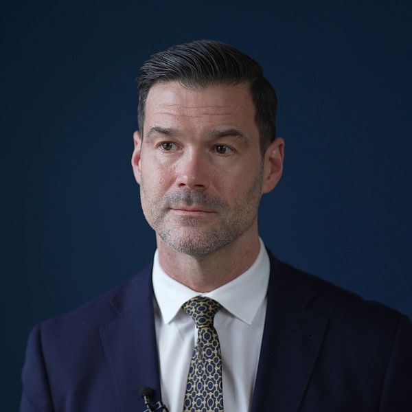 Migrationsminister Johan Forssell (M)
