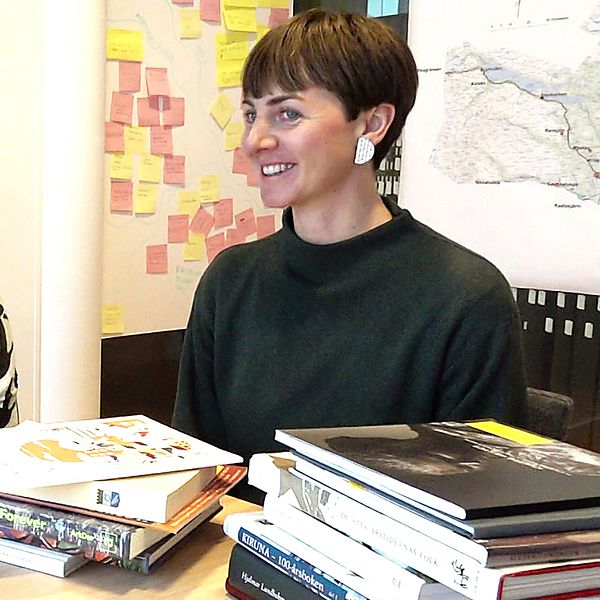 Sofia Lagerlöf Määttä och Emma Jonsson jobbar för att Kiruna ska bli Europas kulturhuvudstad 2029.