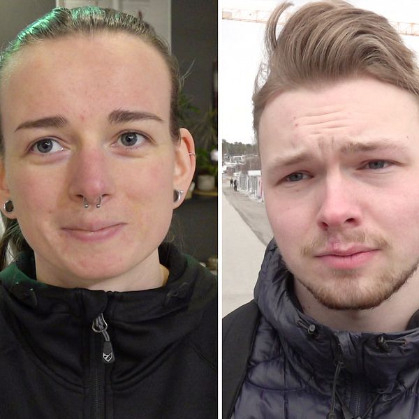 Vilma Dyrlind,  Sofie Lundberg och Marcus Oskarsson, tre ungdomar i Gällivare.