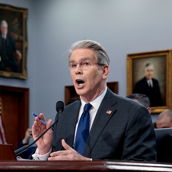 USA:s finansminister Scott Bessent.