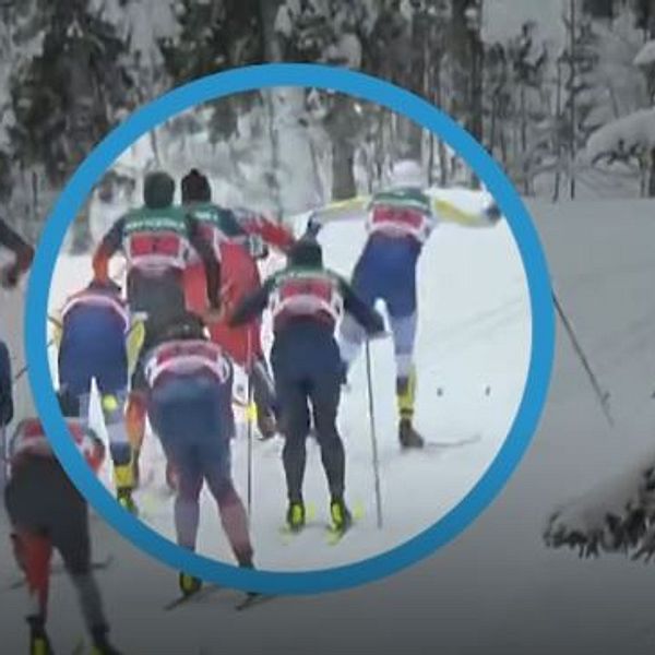 Alvar Myhlback klev in i spåret och irriterade motståndare.
