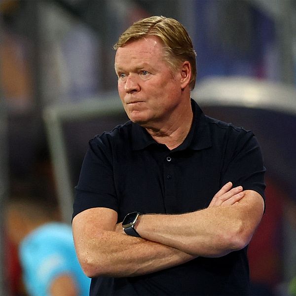 Ronald Koeman kritiserar tåg.