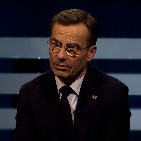 Ulf Kristersson i Agendas studio