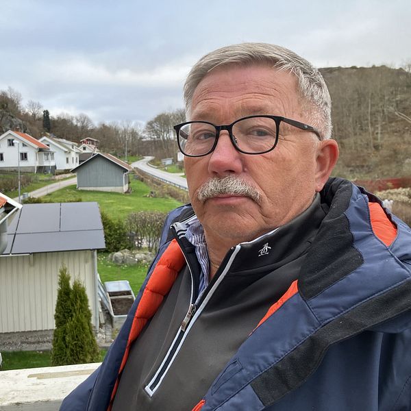 Sven Saghamre i Nösund kunde inte få solceller på snedtaket som han ville