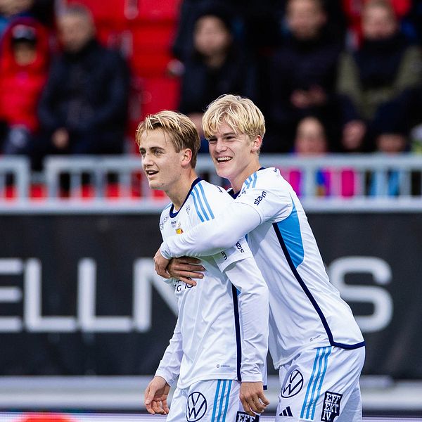 Oskar Fallenius och Lucas Bergvall