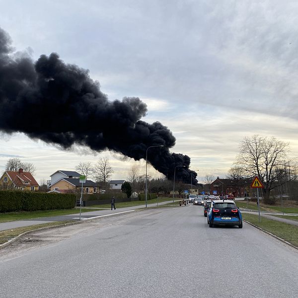 Brand i Katrineholm