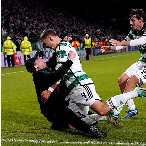 Gustaf Lagerbielke matchhjälte för Celtic i Champions League