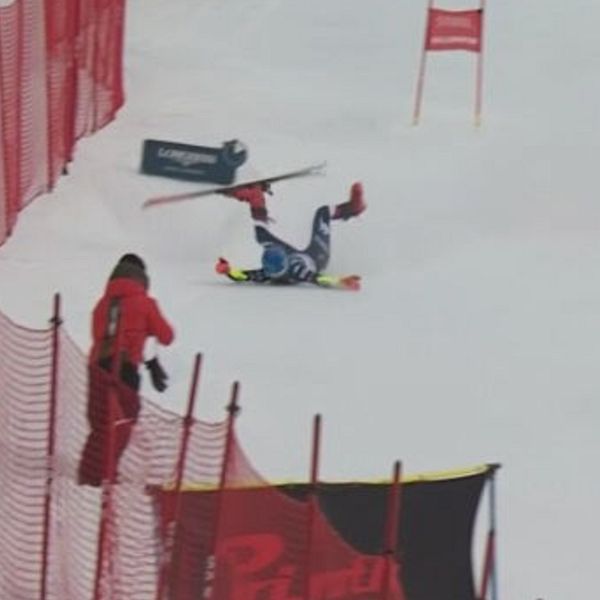 Sara Hector och Mikaela Shiffrin