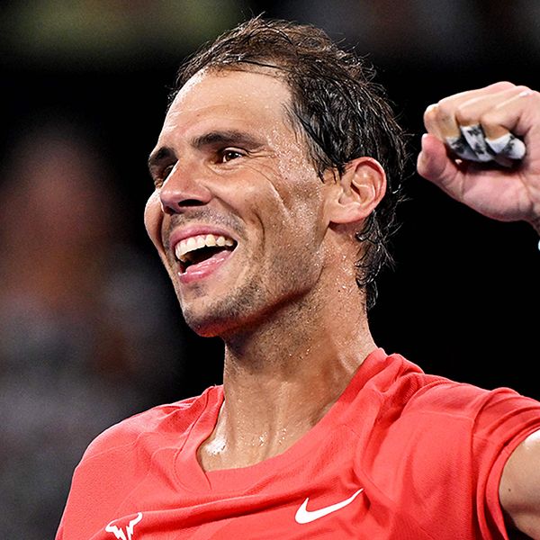 Rafael Nadal vidare i Brisbane