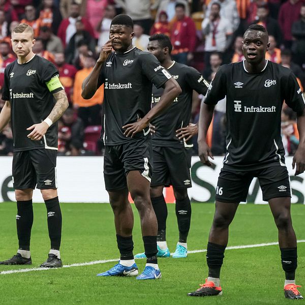 Elfsborg förlorade borta mot Galatasaray i Europa League.