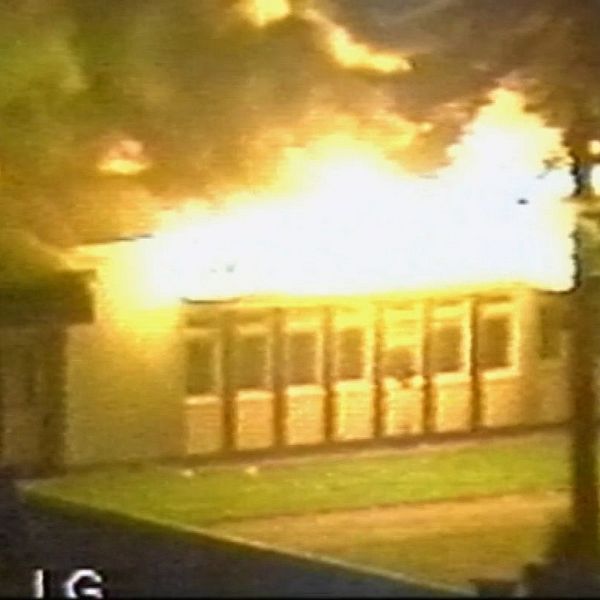 Natten den 23:e juli 1004 brann Tidaholmsanstalten efter ett fånguppror.