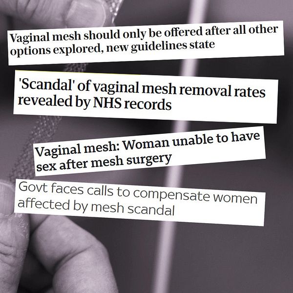 Hashim Hashim, professor i urologi samt rubriker om slyngoperationer från brittisk press