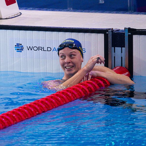 Svenska simstjärnan Louise Hansson.