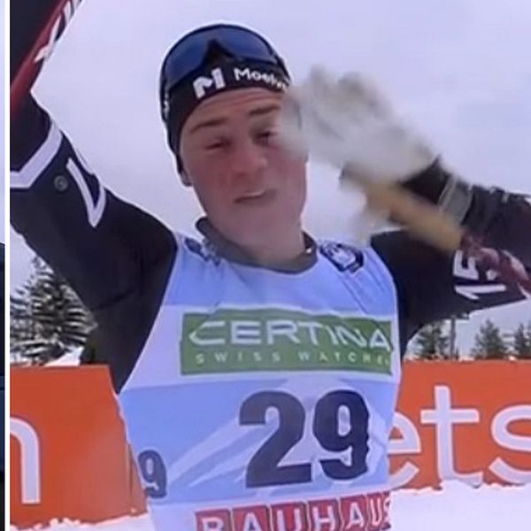 Alvar Myhlback tvåa i Ski Classics – på pallen för första gången i karriären