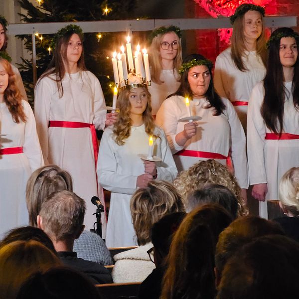 Luciafirande i Västerås domkyrka