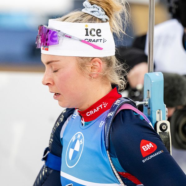 Norskt skyttehaveri av damerna på skidskytte-VM