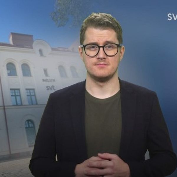 SVT-huset i Falun och programledare