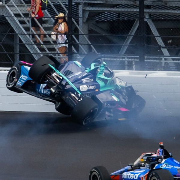 Marcus Ericsson kraschade direkt under Indy 500