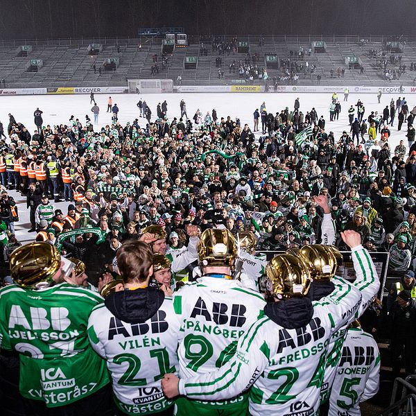 Bandyfinalerna flyttar från Uppsala.