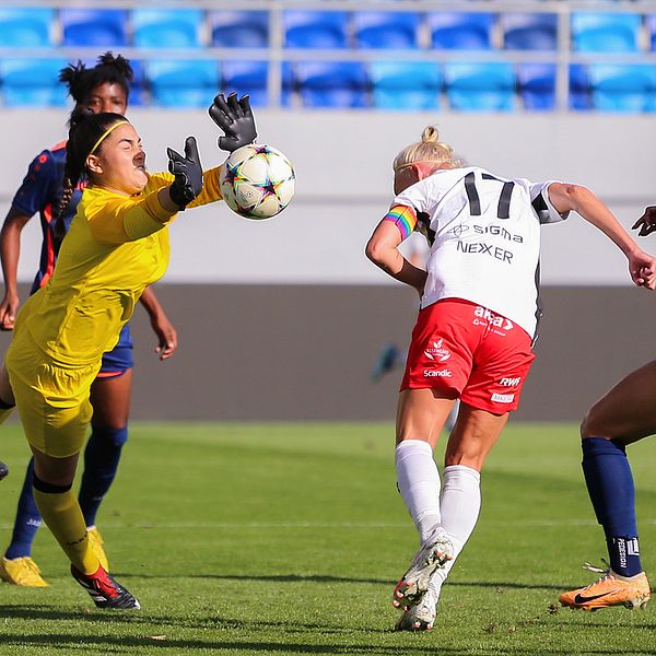 Fotboll: Caroline Seger, Rosengård, Champions League