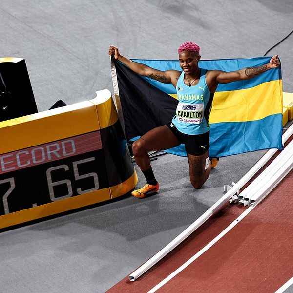 Devynne Charlton tog världsrekord på 60 meter häck