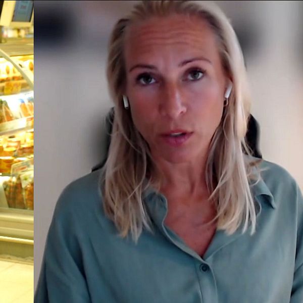 Bild på handlaren Roland och Nina från Svensk Handel.
