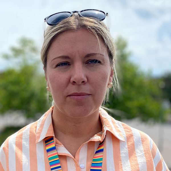 Jennie Ling är sjuksköterska på Hallands sjukhus i Halmstad.