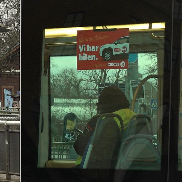 reklambilder hos Västtrafik