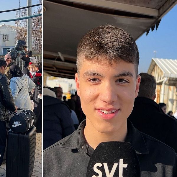 Vid den turkiska gränsen mot Syrien samlas nu många återvändande flyktingar med hopp om ett nytt och fredligt land.