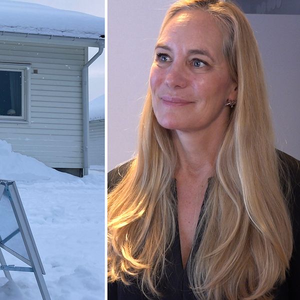 Villa i Bergsåker. Karin Hellgren kommunikationschef Obos
