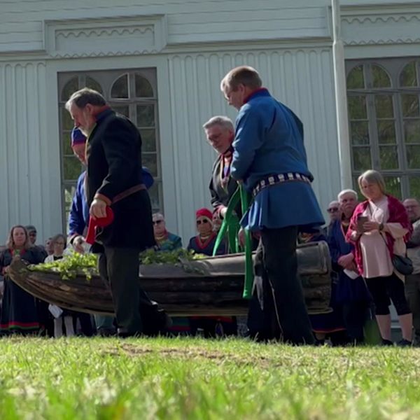 På lördagen återbördades Kristina Katarina Larsdotter till Malå kyrkogård.