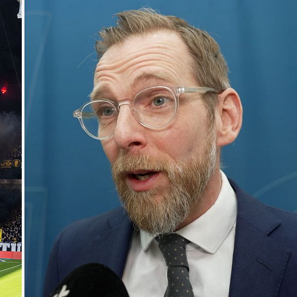 Intervju med Henrik Koch, säkerhetsansvarig AIK och Jakob Forssmed (KD), idrottsminister om läktarvåldet i allsvenskan